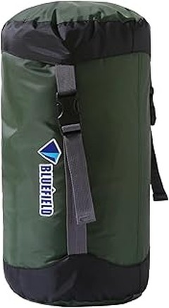 Instrucciones para utilizar una bolsa de compresión para saco de dormir