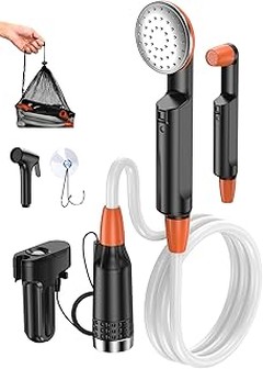 Descubre qué es una ducha portátil de camping y cómo usarla