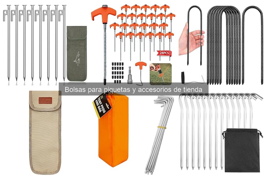 Accesorios Esenciales para Completar tus Bolsas de Piquetas