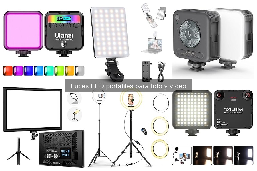 Accesorios Esenciales para Luces LED Portátiles