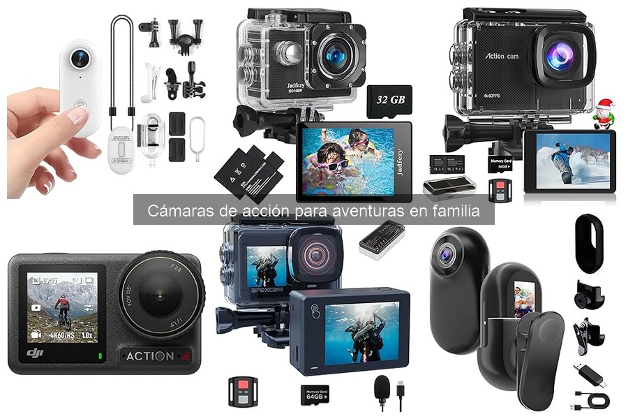 Accesorios imprescindibles para cámaras de acción en familia