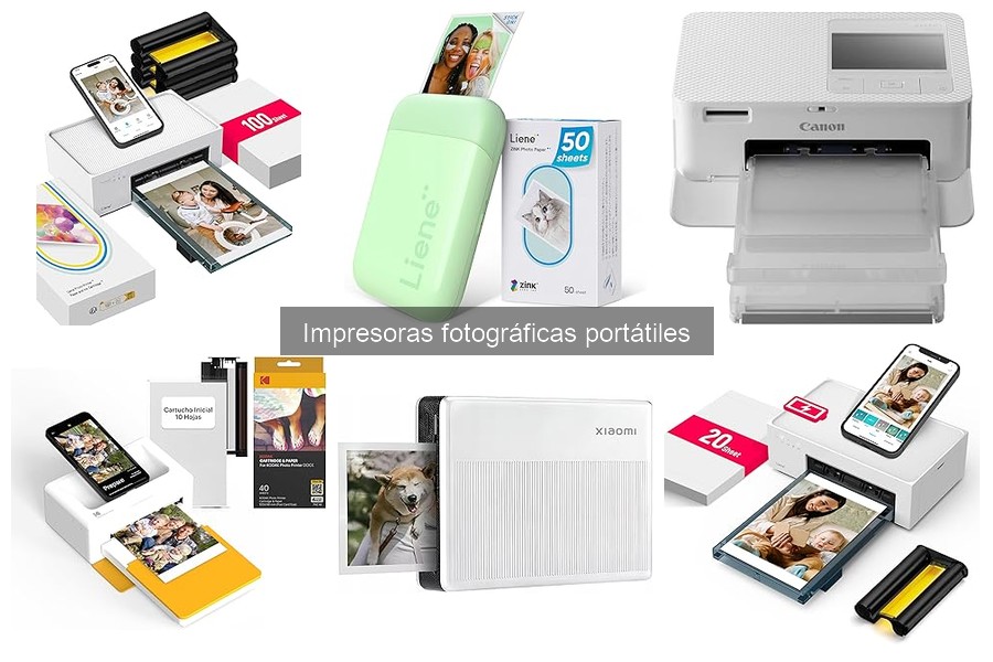 Accesorios imprescindibles para impresoras fotográficas portátiles
