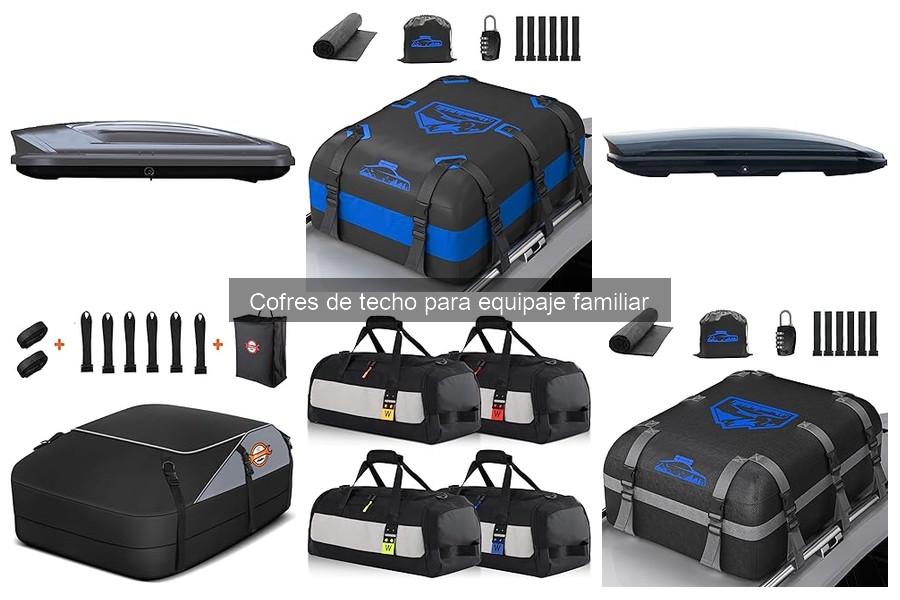 Accesorios útiles para cofres de techo en familia