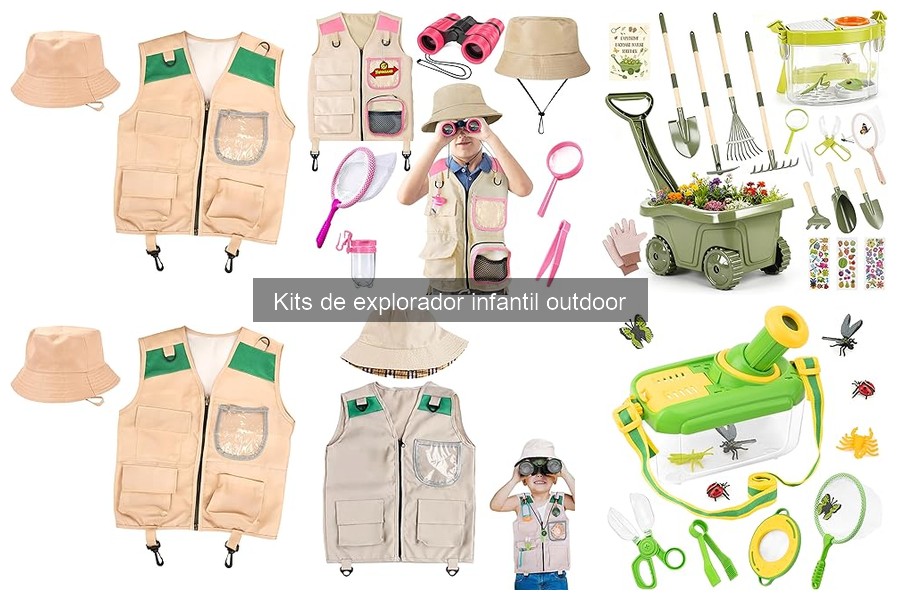 Actividades divertidas con un kit de exploración infantil