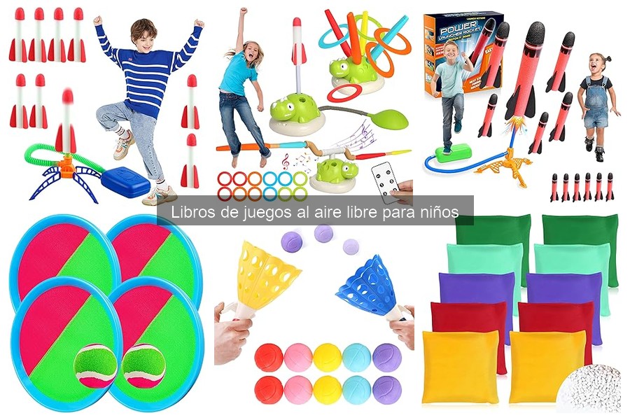 Actividades Divertidas en Libros de Juegos al Aire Libre