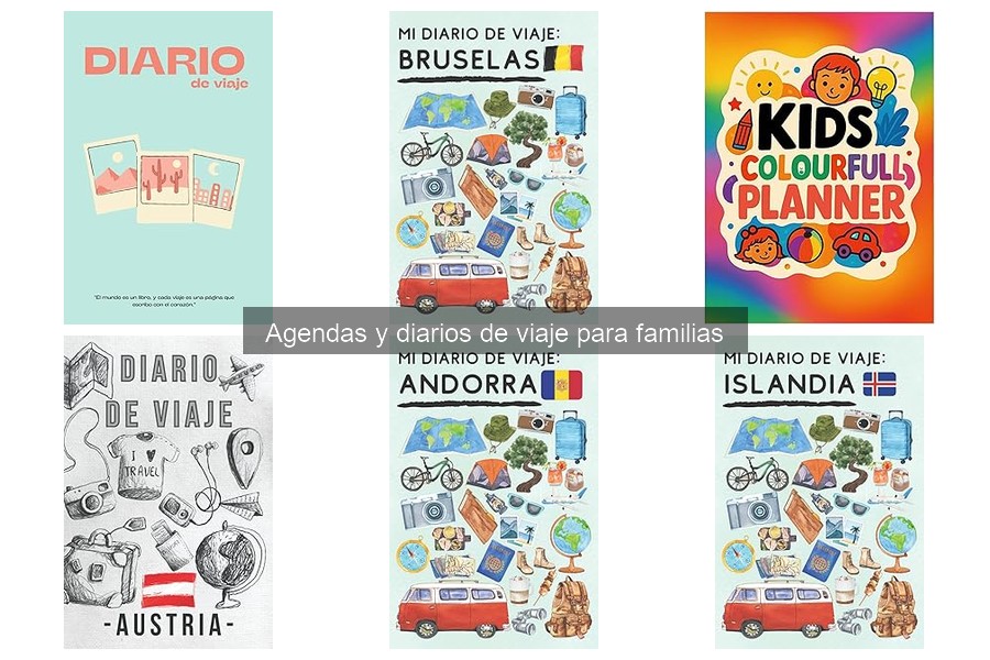 Alternativas a Agendas y Diarios de Viaje para Familias