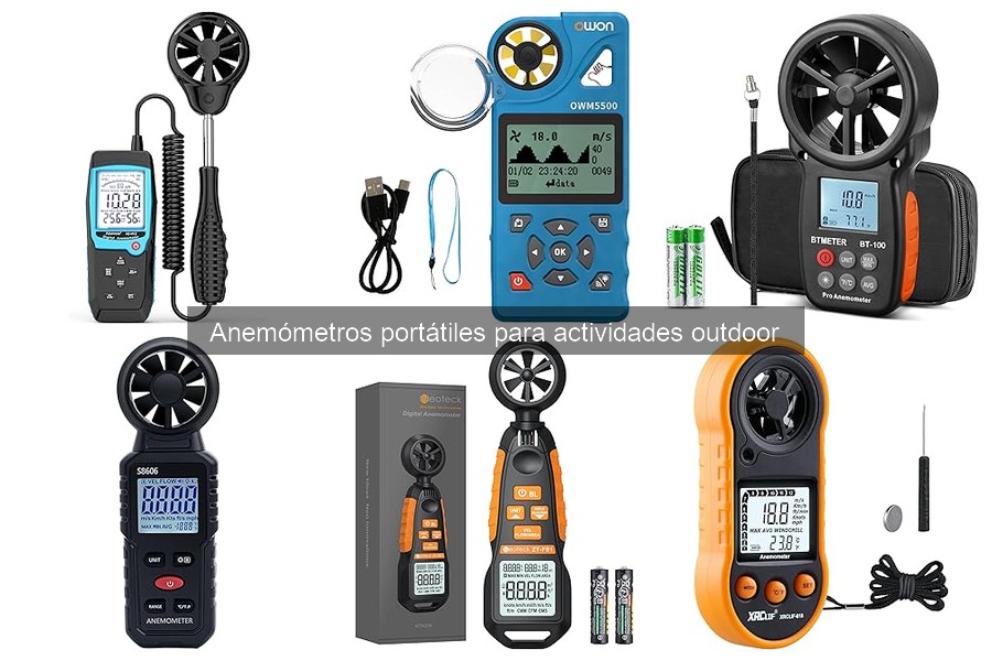 Alternativas a anemómetros portátiles para actividades outdoor