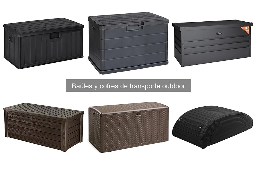 Alternativas a baúles y cofres de transporte outdoor