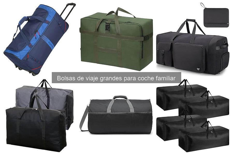 Alternativas a Bolsas de Viaje Grandes para el Coche Familiar