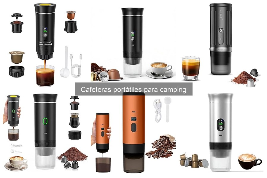 Alternativas a cafeteras portátiles para camping
