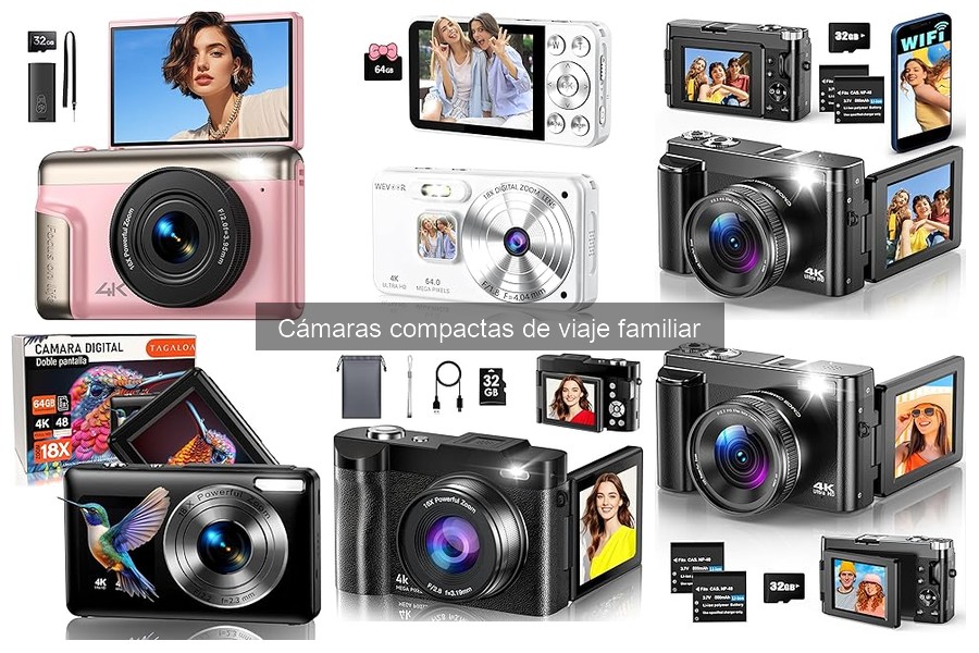 Alternativas a cámaras compactas para familias viajeras