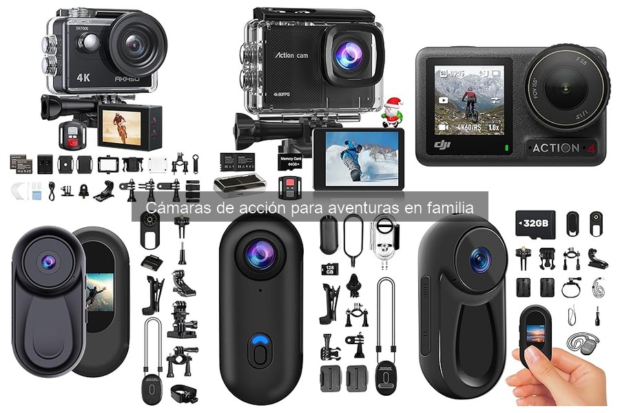 Alternativas a cámaras de acción para aventuras familiares
