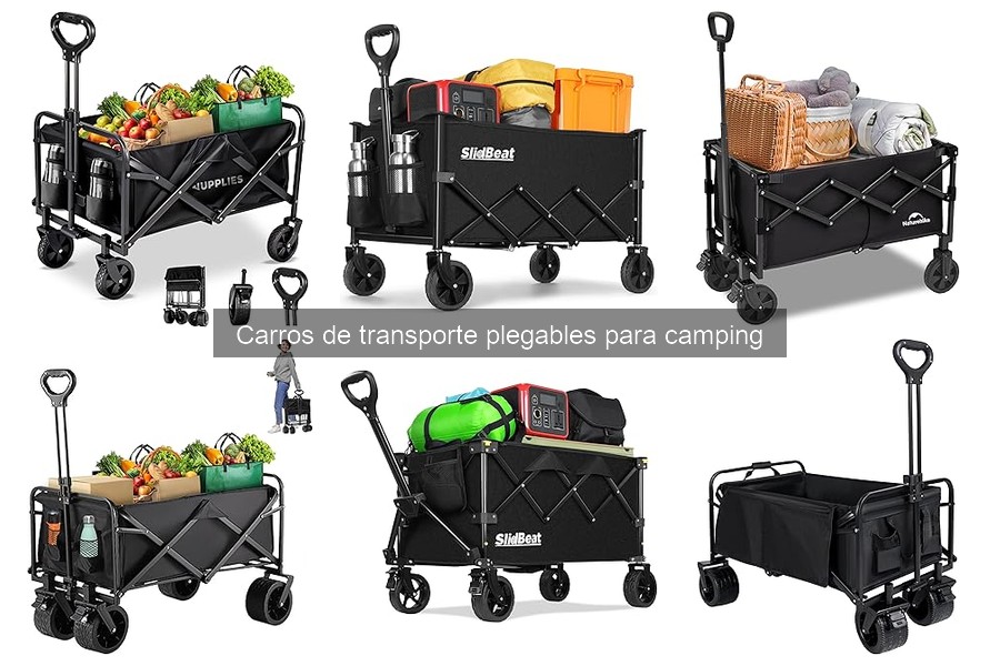 Alternativas a carros de transporte plegables para camping