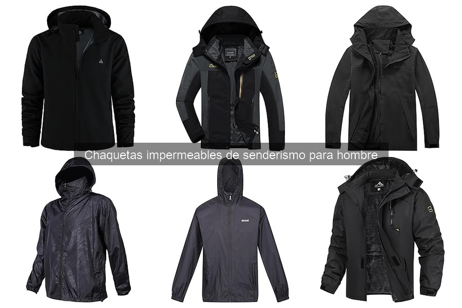 Alternativas a chaquetas impermeables de senderismo para hombre