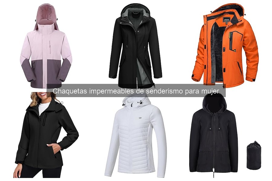 Alternativas a chaquetas impermeables de senderismo para mujer