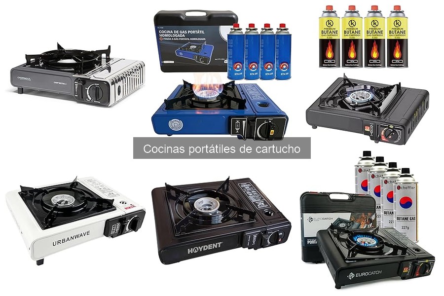 Alternativas a cocinas portátiles de cartucho para camping