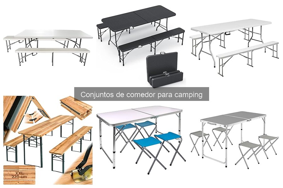 Alternativas a Conjuntos de Comedor para Camping