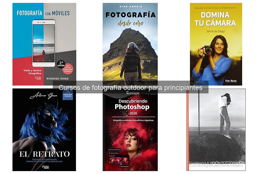 Alternativas a cursos de fotografía outdoor para principiantes