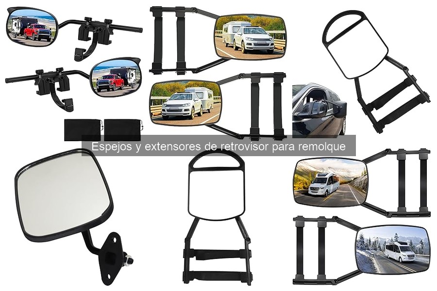 Alternativas a espejos y extensores de retrovisor para remolque