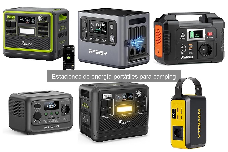 Alternativas a estaciones de energía portátiles para camping