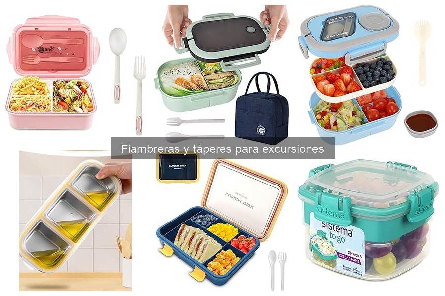 Alternativas a fiambreras tradicionales para excursiones