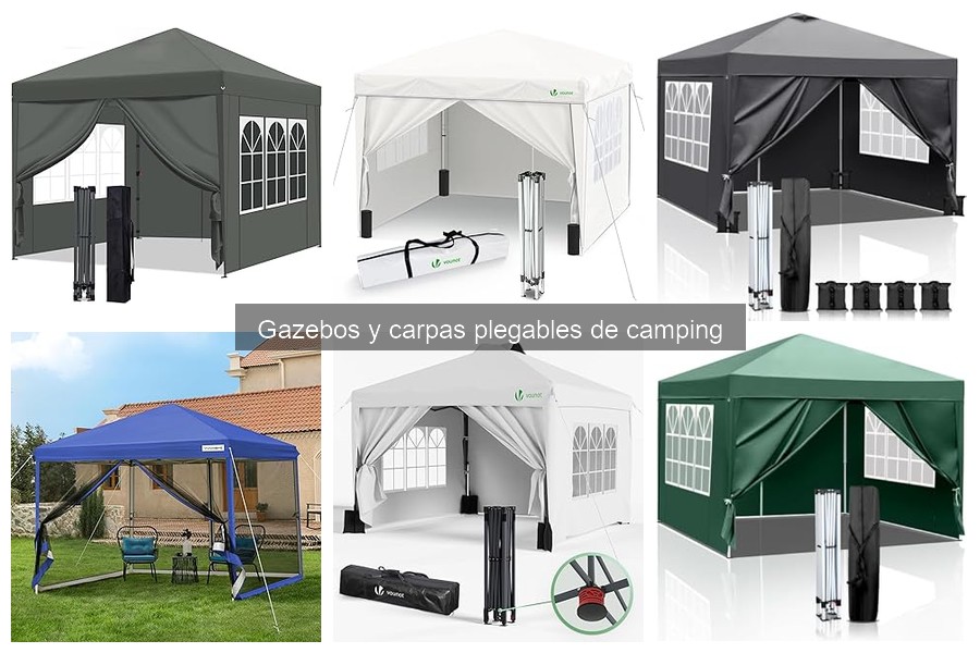 Alternativas a Gazebos para Sombra en Camping: Mejores Opciones
