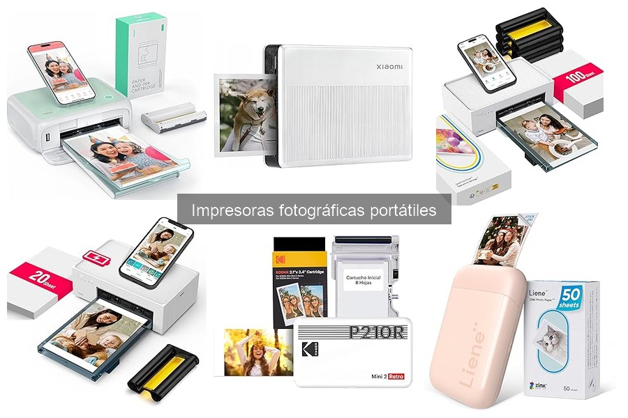 Alternativas a impresoras fotográficas portátiles para tus fotos