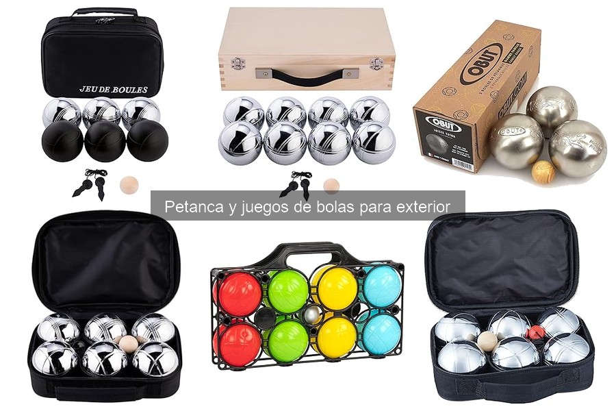 Alternativas a la petanca: juegos de bolas para exteriores