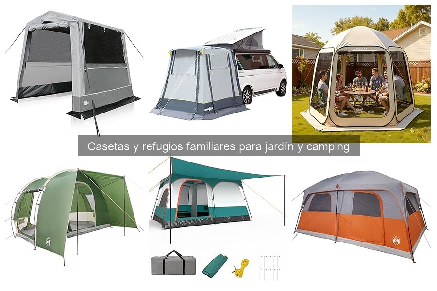 Alternativas a las Casetas para Camping en Familia