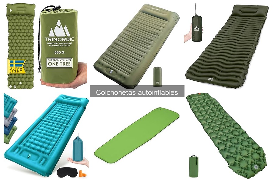 Alternativas a las colchonetas autoinflables para camping
