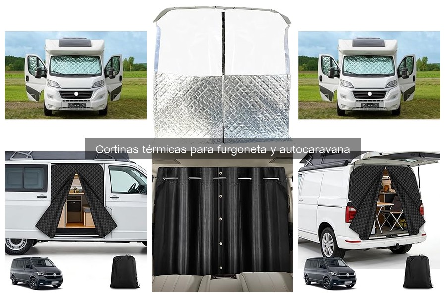 Alternativas a las cortinas térmicas para furgonetas