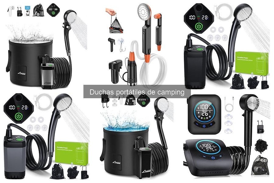 Alternativas a las duchas portátiles de camping