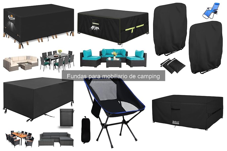 Alternativas a las fundas para mobiliario de camping