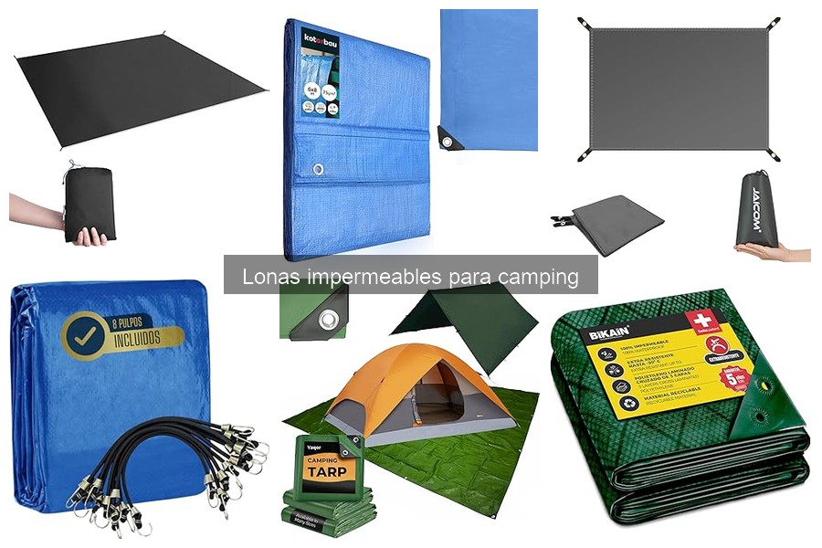 Alternativas a las lonas impermeables para camping