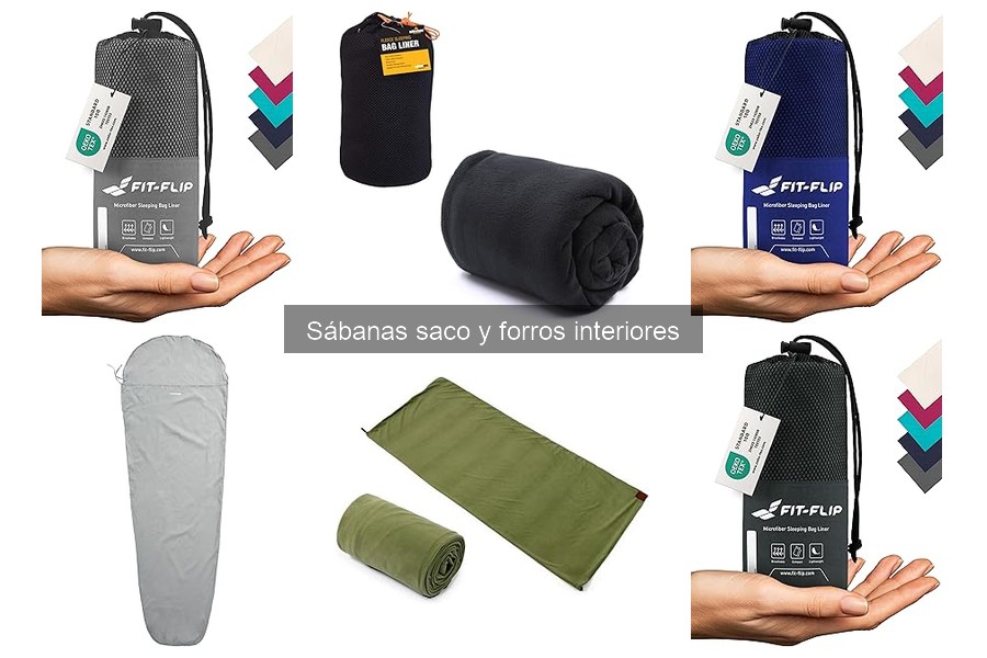 Alternativas a las sábanas saco para camping