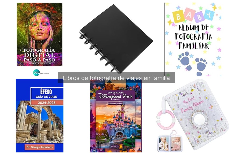 Alternativas a libros de fotografía de viajes en familia