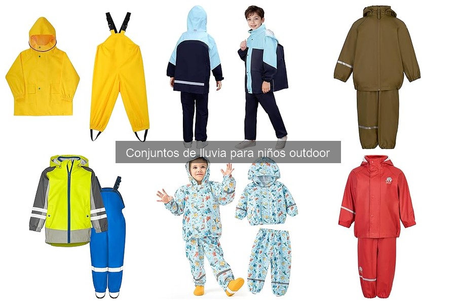 Alternativas a los conjuntos de lluvia para niños outdoor
