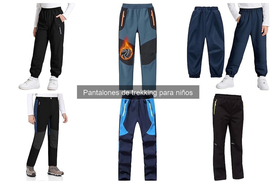 ** Alternativas a los pantalones de trekking para niños