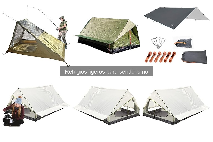 Alternativas a los refugios ligeros para senderismo