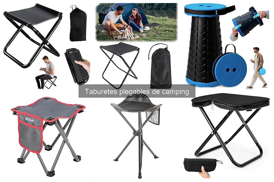 Alternativas a los taburetes plegables de camping