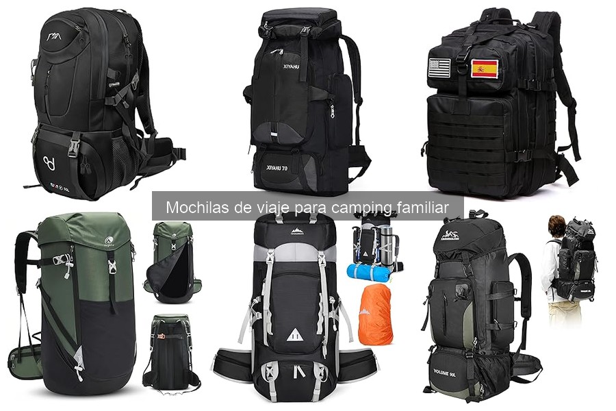 Alternativas a mochilas de viaje para camping en familia