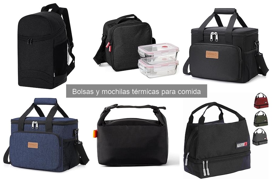 Alternativas a mochilas térmicas para transportar comida