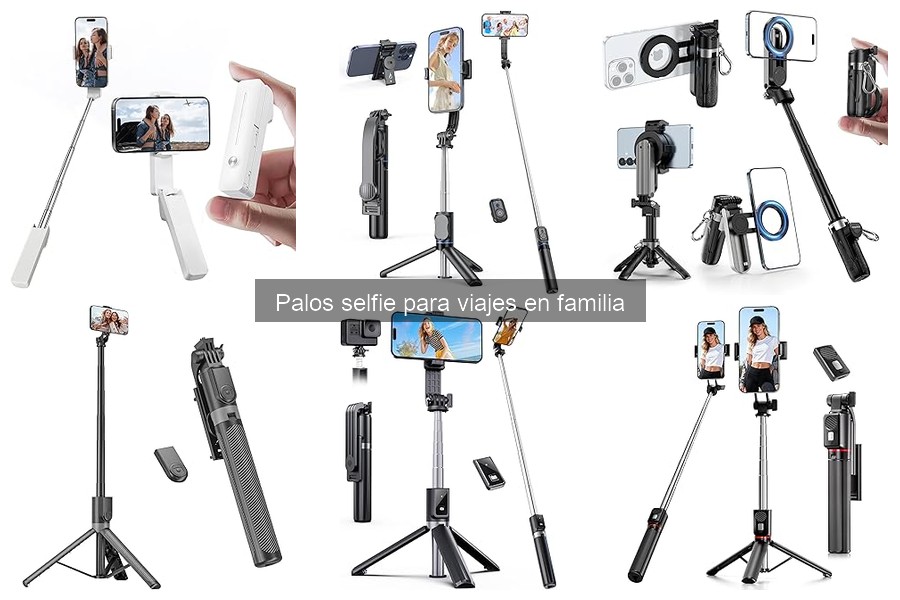 Alternativas a palos selfie para fotos familiares