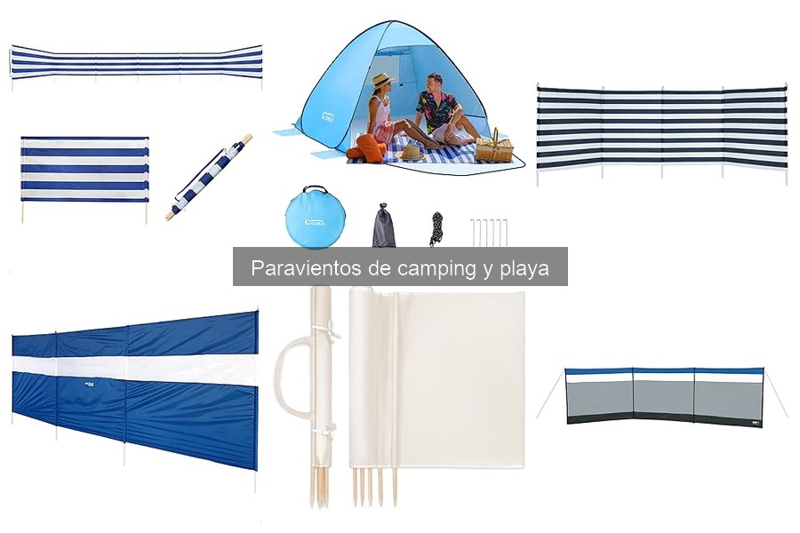 Alternativas a Paravientos para Viento Extremo en Camping