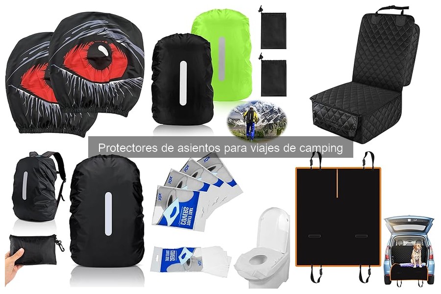 Alternativas a protectores de asientos en camping