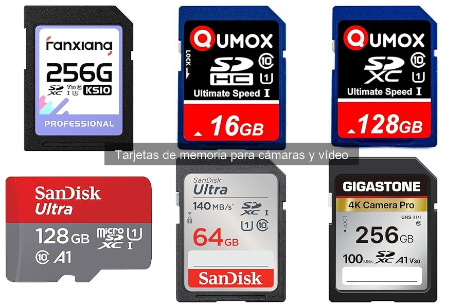 Alternativas a tarjetas de memoria en cámaras de vídeo