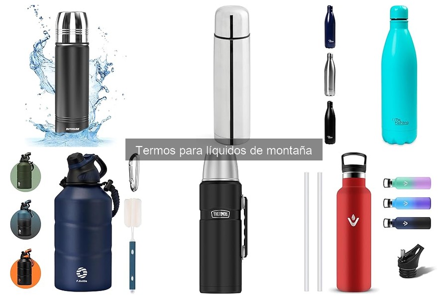 Alternativas a termos: Botellas y cantimploras para montaña