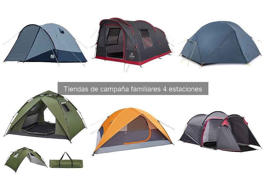 Alternativas a tiendas de campaña familiares 4 estaciones