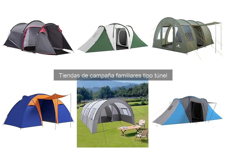Alternativas a Tiendas de Campaña Familiares tipo Túnel