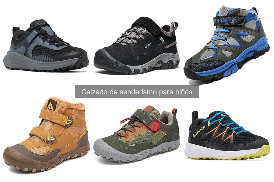 Alternativas al calzado de senderismo para niños